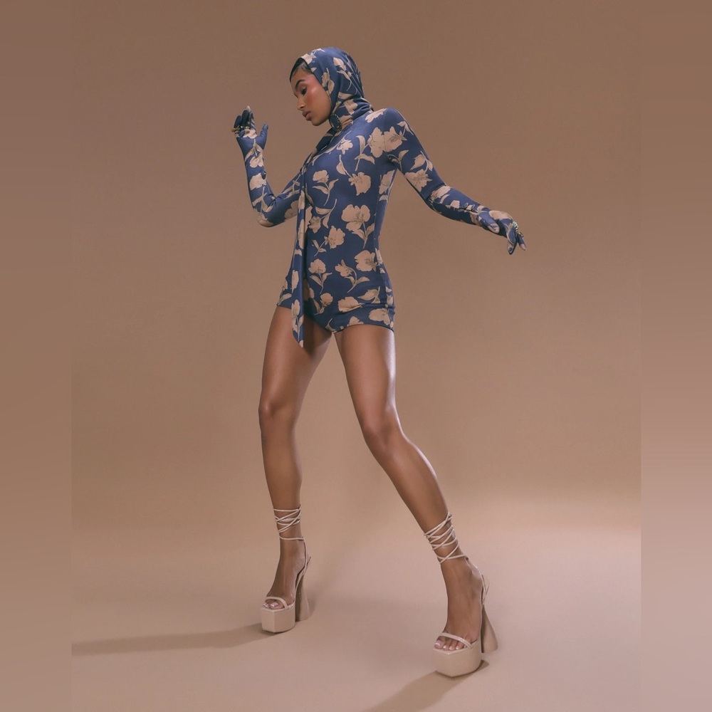 Brielle Floral romper jumpsuit